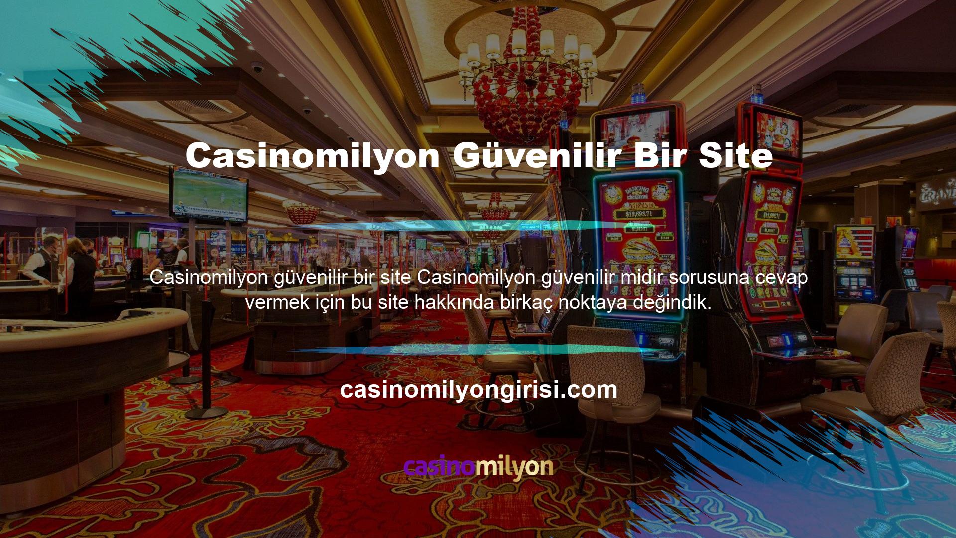 Casinomilyon Avrupa İçin Güvenilir Web Sitesi ve Casino Canlı Bahis Sitesi Midir? Birçok ülkede ünlü olan ve Türkçe, İngilizce gibi çeşitli dil seçeneklerine sahip, kaliteli bir bahis sitesidir